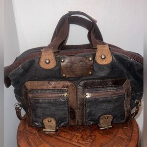 DOLCE & GABBANA Original Denim Y2K Purse